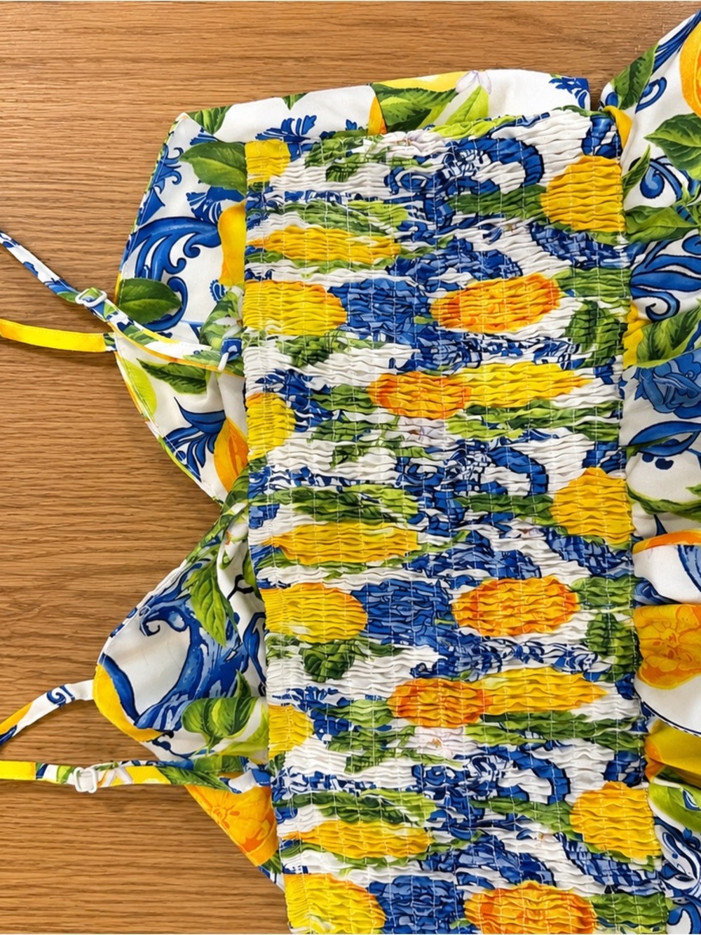 🍋 Women’s Lemon Print Sundress – Bright & Flirty! - Picture 4 of 6